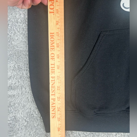 Gudetama Sanrio Hoodie Long Sleeve Black Sweatershit Women’s, Size M - Picture 7 of 14